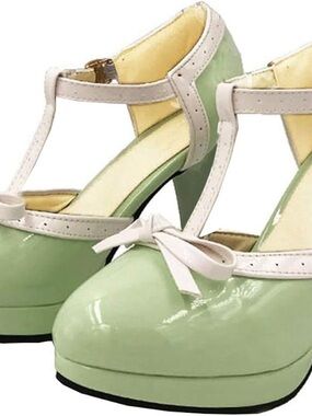 🔥Caradise Womens High Heel T Strap Mary Jane Pump🔥BRAND NEW ❣️